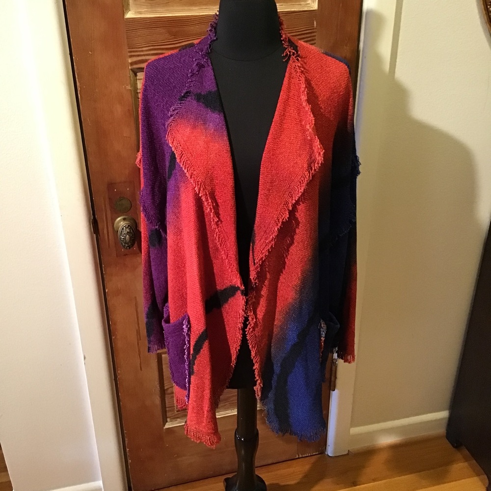 Vintage Dilemma open front jacket